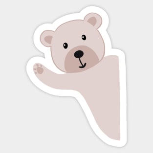 Cute teddy bear Sticker